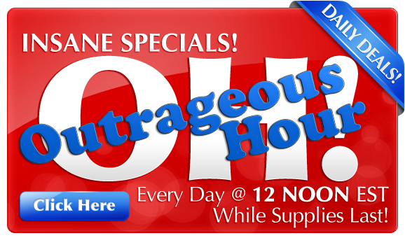 Outrageous Hour Daily Deal!