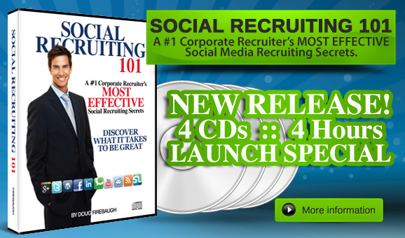 Social Recruiting 101 - Launch Special!